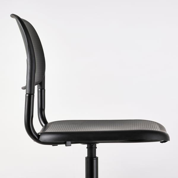 SMÄLLEN swivel chair, black, 40x85x65 cm