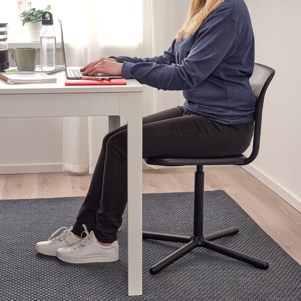 SMÄLLEN swivel chair, black, 65 cm
