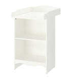 SMÅGÖRA changing table/bookshelf, white, 60 cm