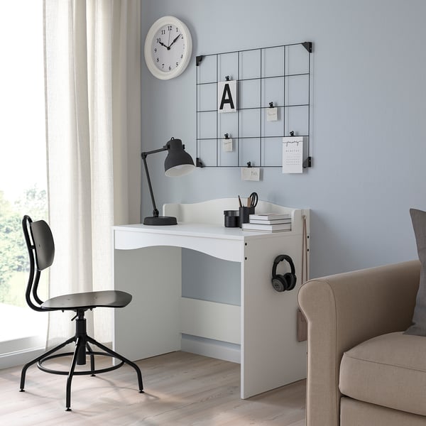 SMÅGÖRA desk, white, 93x51 cm