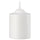 SMÅLOM LED pillar candle, battery-operated white, 68 mm
