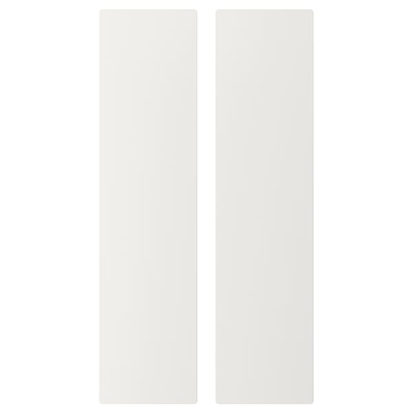 SMÅSTAD door, white, 30.0x120.0 cm, 2 pack