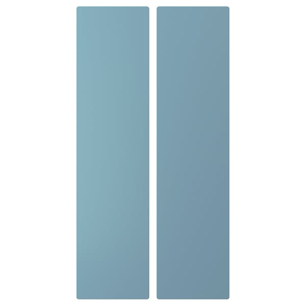 SMÅSTAD door, blue, 30x120 cm, 2 pack