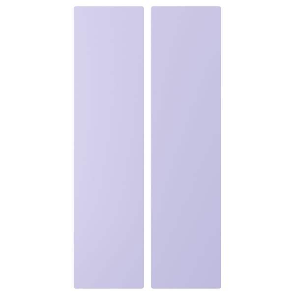 SMÅSTAD door, pale lilac, 30x120 cm, 2 pack