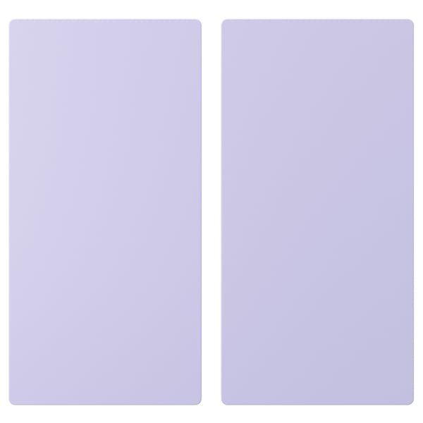 SMÅSTAD door, pale lilac, 30x60 cm, 2 pack