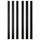 SMÅSTAD - SMÅSTAD Door, black/white stripe, 30x90 cm