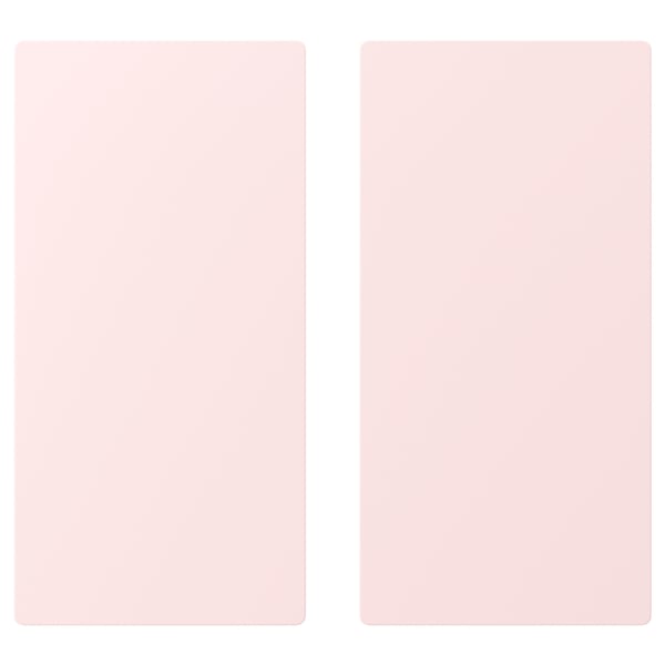 SMÅSTAD door, pale pink, 30x60 cm, 2 pack
