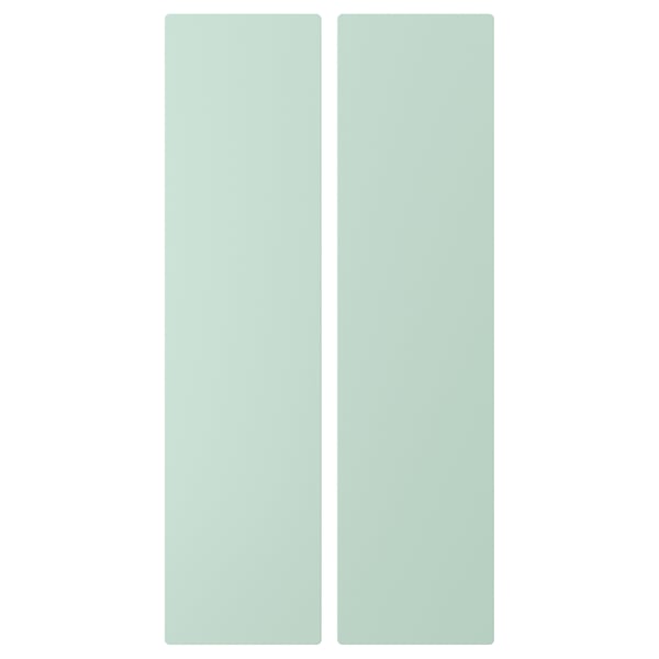 SMÅSTAD door, light green, 30x120 cm, 2 pack