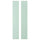 SMÅSTAD door, light green, 30.0x180.0 cm, 2 pack