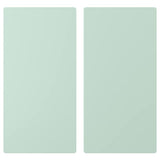 SMÅSTAD door, light green, 30x60 cm, 2 pack