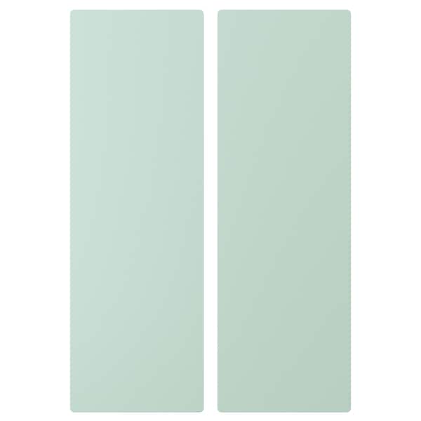 SMÅSTAD - Door, light green,30x90 cm