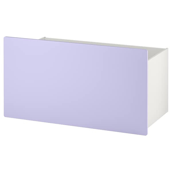 SMÅSTAD - Box, pale lilac, 90x49x48 cm