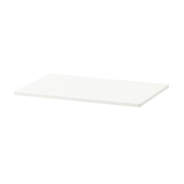 SMÅSTAD top for storage module, white, 60x40 cm