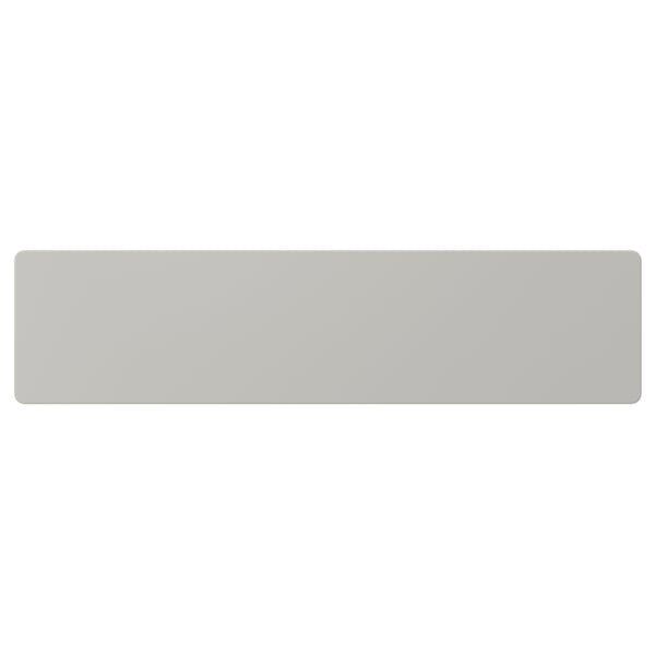 SMÅSTAD drawer front, grey, 60x15 cm