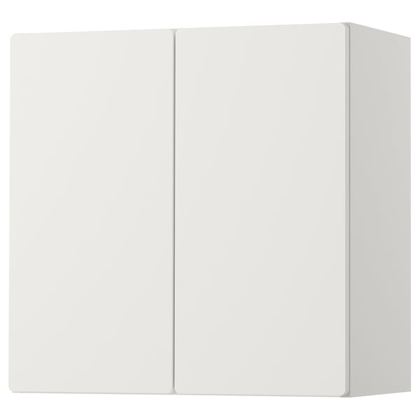 SMÅSTAD - SMÅSTAD Wall cabinet, white white/with 1 shelf, 60x32x60 cm