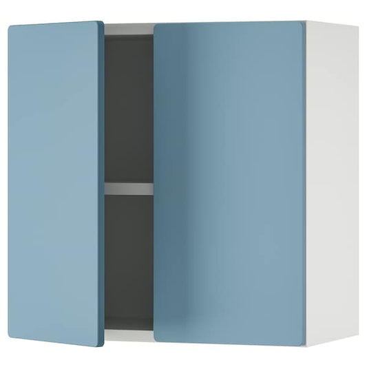 Ikea SMÅSTAD - Wall cabinet, white blue/with 1 shelf, 60x32x60 cm