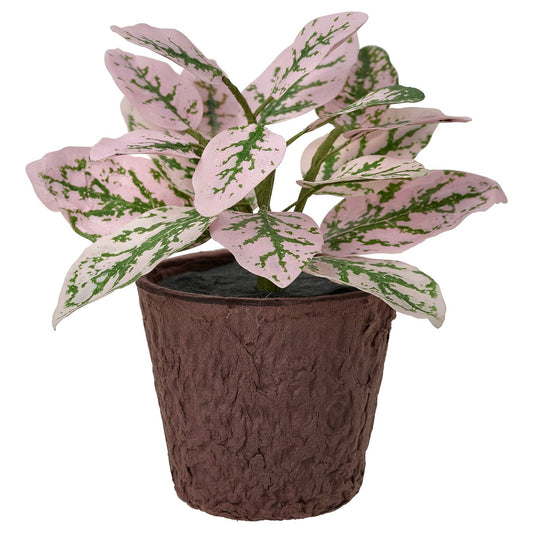 SMÅTÄRNA artificial potted plant, paper/mosaic plant, 6 cm