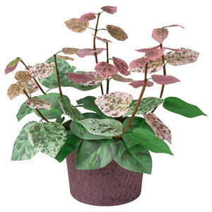SMÅTÄRNA artificial potted plant, paper/Asiatic jasmine, 10 cm