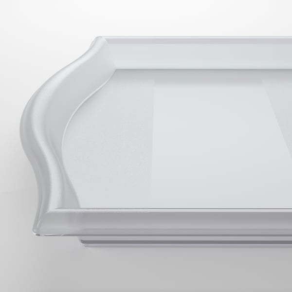 SMULA tray, transparent, 52x35 cm