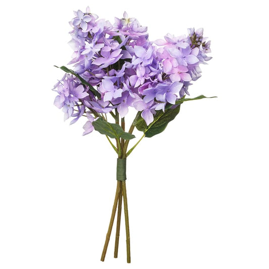 SMYCKA artificial bouquet, indoor/outdoor/lilac, 36 cm