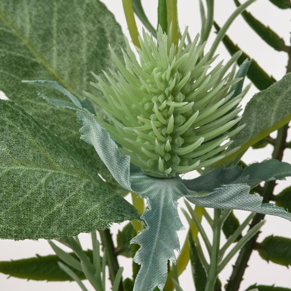 SMYCKA artificial bouquet, in/outdoor green, 31 cm