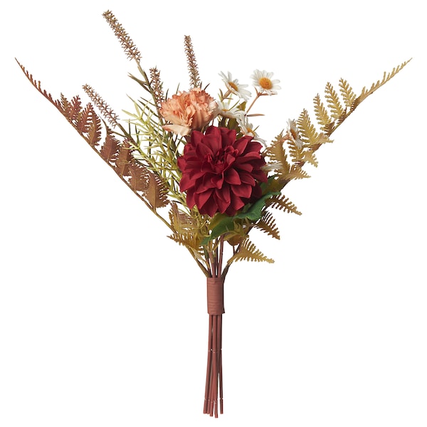 SMYCKA - Artificial bouquet, multicoloured,35 cm