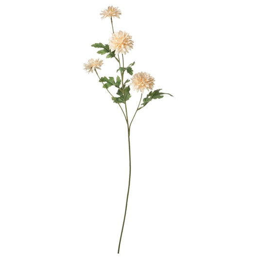 SMYCKA artificial flower, indoor/outdoor chrysanthemum/white, 71 cm