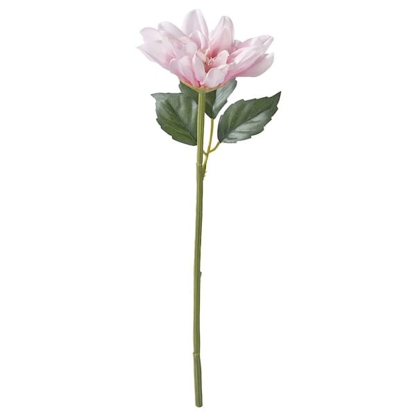 SMYCKA - Artificial flower, in/outdoor/Dahlia pink, 30 cm