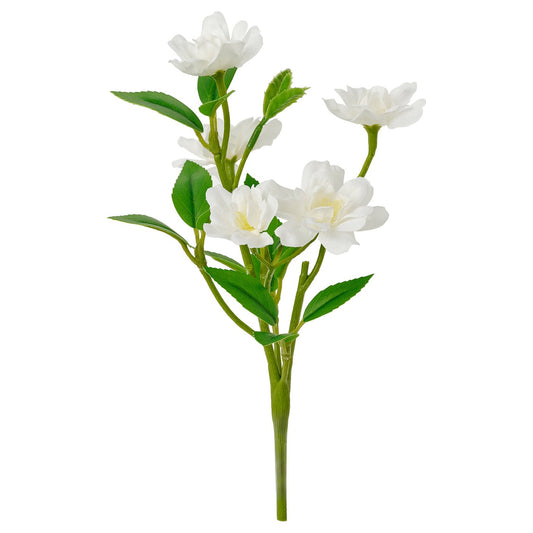 SMYCKA artificial flower, in/outdoor/pear blossom, 21 cm