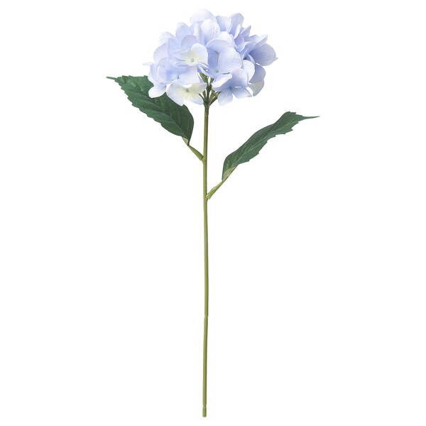 SMYCKA - Fiore artificiale, da interno/esterno/ortensia blu,45 cm