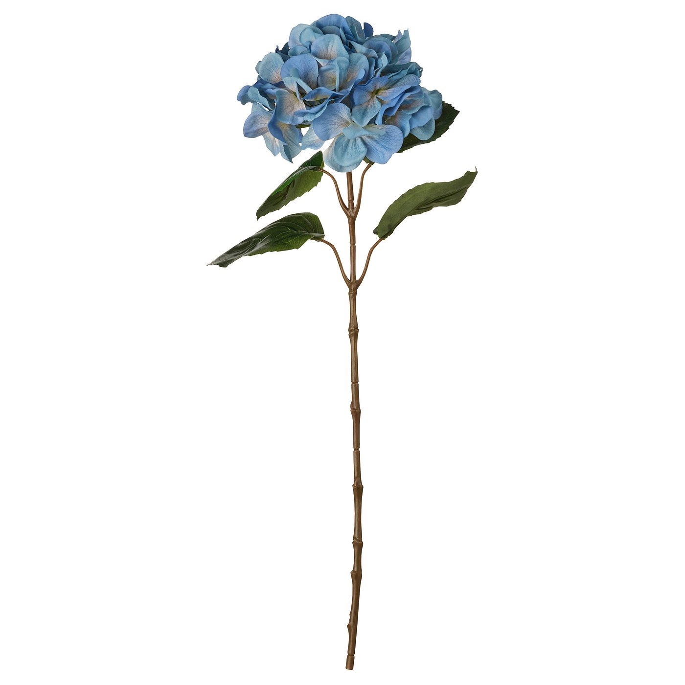 SMYCKA artificial flower, in/outdoor/hydrangea blue, 55 cm