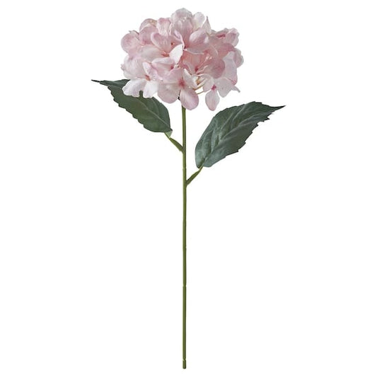 Ikea SMYCKA - Artificial flower, indoor/outdoor/light pink hydrangea,45 cm