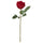 SMYCKA artificial flower, in/outdoor/Rose red, 40 cm