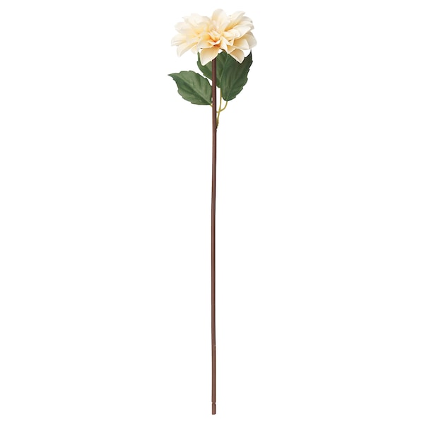 SMYCKA - Artificial flower, Dahlia/light pink, 43 cm