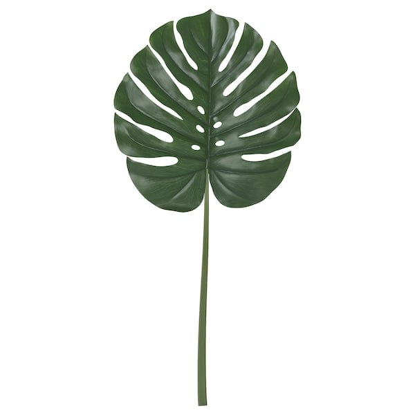 Ikea SMYCKA - Artificial leaf, in/outdoor/Monstera green, 80 cm