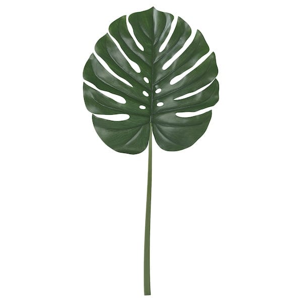 SMYCKA - Artificial leaf, in/outdoor/Monstera green, 80 cm