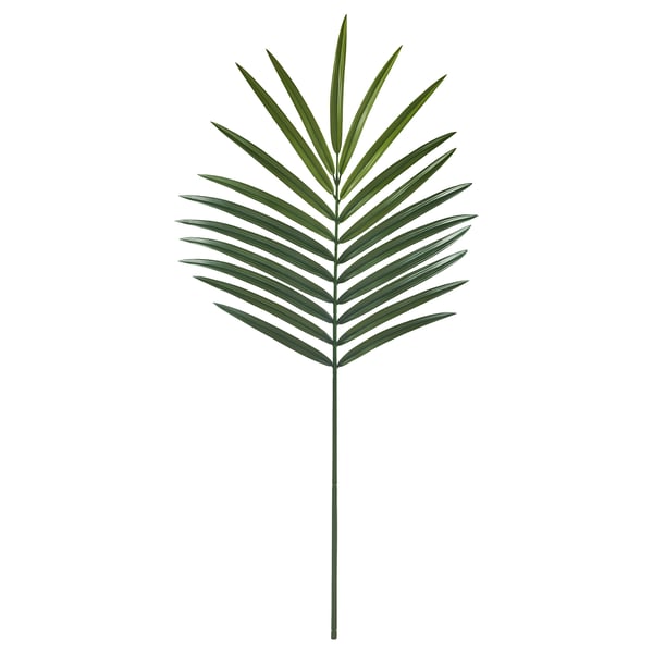 SMYCKA - SMYCKA Artificial leaf, in/outdoor/palm green, 100 cm