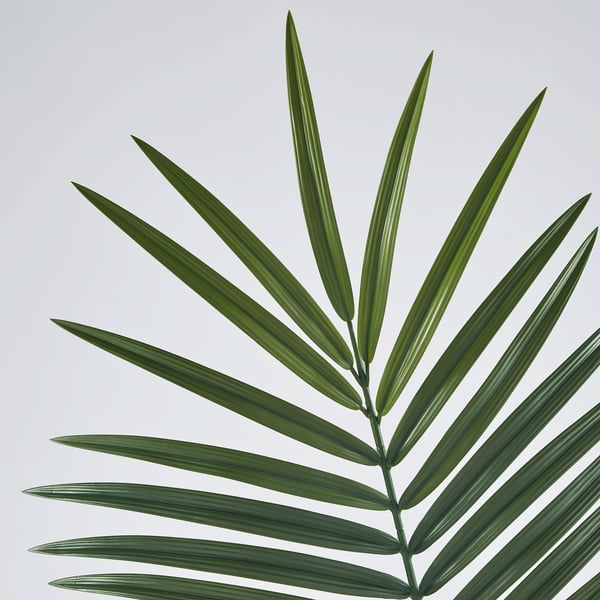 SMYCKA - SMYCKA Artificial leaf, in/outdoor/palm green, 100 cm