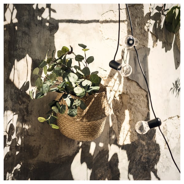 SMYCKA artificial leaf, eucalyptus/green, 65 cm