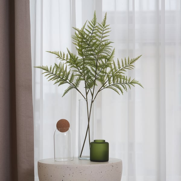 SMYCKA artificial spray, in/outdoor/fern, 63 cm