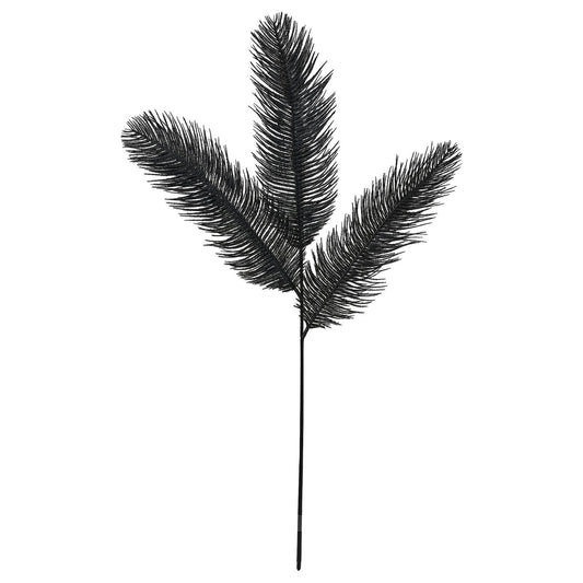 SMYCKA artificial spray, in/outdoor/black