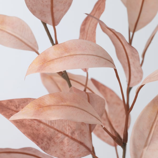 SMYCKA - SMYCKA Artificial spray, eucalyptus/pink, 60 cm