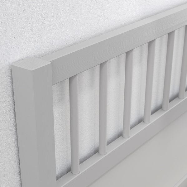 Ikea SMYGA - Bed frame, light grey, 90x200 cm