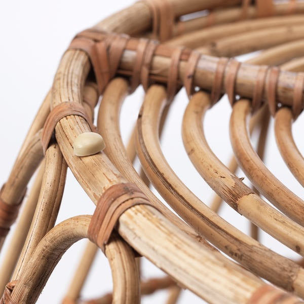 SNIDAD basket, rattan, 54x39 cm