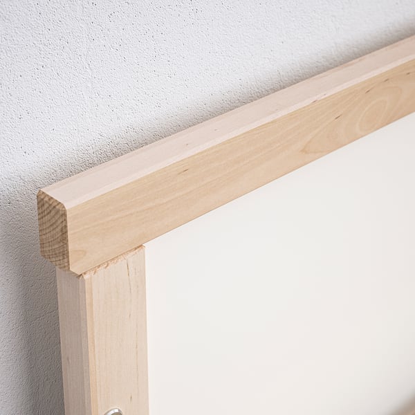 SNIGLAR - SNIGLAR Bed frame with slatted bed base, beech, 70x160 cm