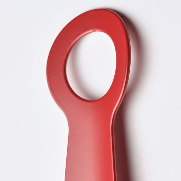 SNÖSKYFFEL shoehorn, bright red, 18 cm