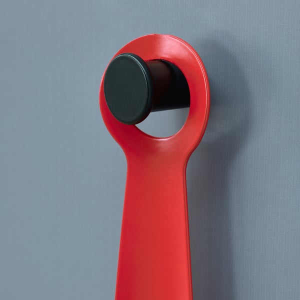 SNÖSKYFFEL shoehorn, bright red, 18 cm