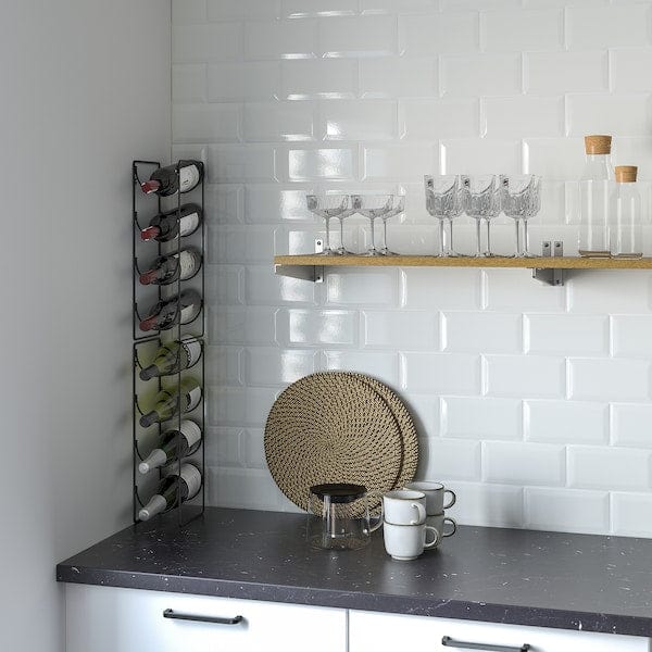 Ikea SNÖSPIRA - 4-bottle wine rack, black