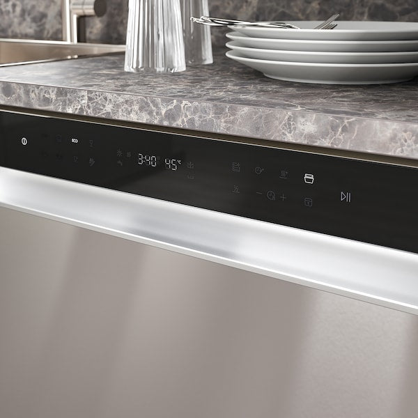 SÖDERBODA - Integrated dishwasher, IKEA 500 stainless steel colour,60 cm