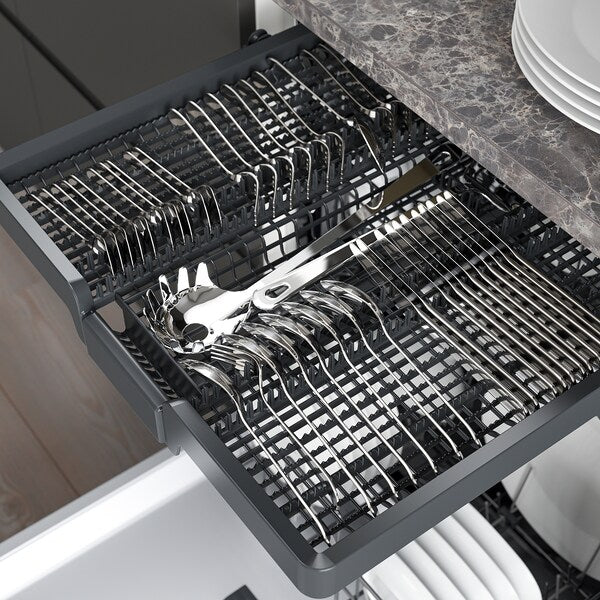 SÖDERBODA - Integrated dishwasher, IKEA 500 stainless steel colour,60 cm